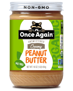 Once Again Organic Creamy Peanut Butter