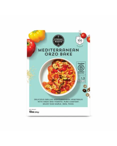 Strong Roots Mediterranean Orzo Bake Frozen Entrée, 10 oz.