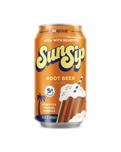 Health-Ade SunSip Root Beer Soda - Front view