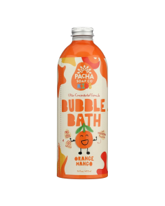 Pacha Soap Co. Kids Orange Mango Ultra Concentrated Bubble Bath - Front view