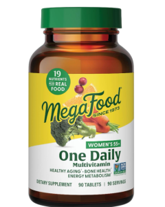 MegaFood Women's 55+ One Daily Multivitamin, 90 Tablets