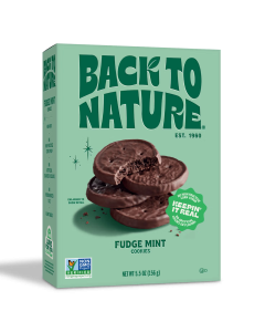 Back to Nature Fudge Mint Cookies - Front view