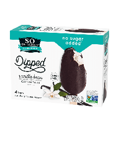 So Delicious Dairy Free Dipped Coconutmilk Frozen Dessert, Vanilla Bean