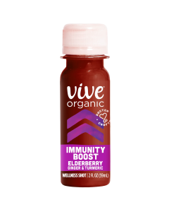 Vive Organic Immunity Boost Elderberry Shot - Front view