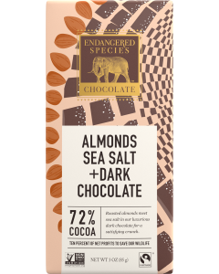 Endangered Species Almonds, Sea Salt + Dark Chocolate