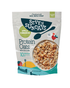 Seven Sundays Apple Cinnamon Protein Oats - Front view