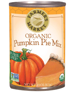 Farmer's Market Organic Pumpkin Pie Mix, 15 oz.