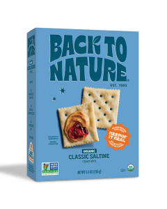 Back to Nature Classic Saltine Crackers - Front view