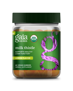 Gaia Herbs Milk Thistle Gummies - Front view