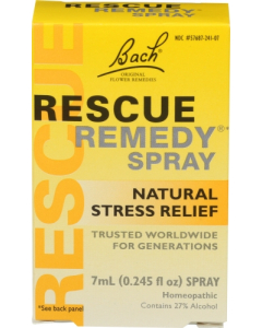 Bach Rescue Remedy Natural Stress Relief Spray, 7 ml