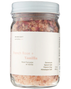 Midnight Paloma French Rose + Vanilla Replenishing Bath Soak, 4 oz. 