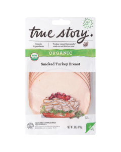 True Story Organic Smoked Turkey Breast - Front view