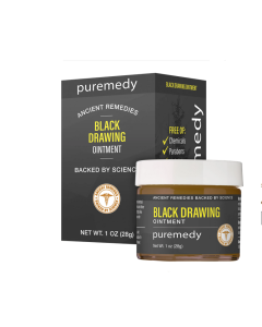 Puremedy Black Drawing Ointment, .5 oz.