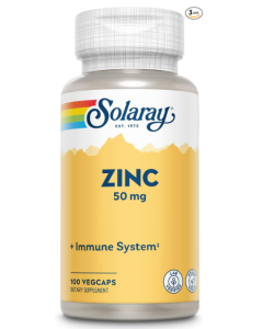 Solaray Zinc 50 mg