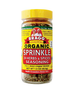 Bragg Organic Sprinkle 24 Herbs & Spices Seasoning, 1.5 oz.