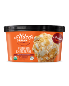 Alden's Organic Pumpkin Cheesecake Ice Cream, 1.5 Quarts