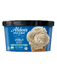 Alden's Organic Vanilla Bean Ice Cream