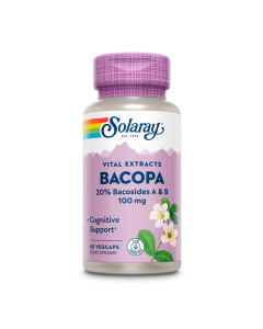 Solaray Bacopa 100 mg., 60 Veg caps