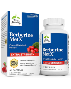 Terry Naturally Berberine MetX Extra Strength - Front view