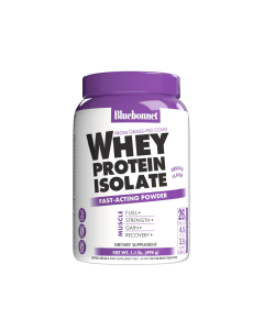 Bluebonnet Whey Protein Isolate Powder - Front view