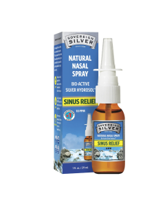 Sovereign Silver Multi-Symptom Sore Throat Spray - Front view