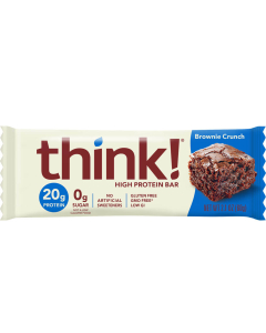 Think! Brownie Crunch High Protein Bar - Package