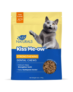 Ark Naturals Kiss Me-Ow Strengthening Tuna Dental Chews - Front view