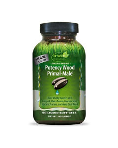 Irwin Naturals Longjack Extract + Potency Wood Primal-Male - Front view