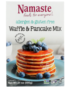 Namaste Gluten Free Waffle & Pancake Mix, 21 oz.