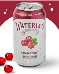 Waterloo Sparkling Water Black Cherry - Main