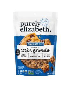 Purely Elizabeth Cookie Granola Chocolate Chip - Front view