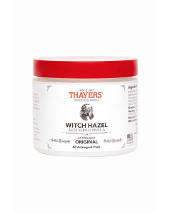 Thayers Witch Hazel Astringent Pads, 60 Count