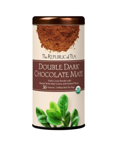 The Republic of Tea Organic Double Dark® Chocolate Maté - Front view