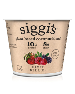 Siggi's Plant-Based Coconut Blend Mixed Berry - Front view