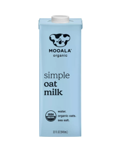 Mooala Organic Simple Oat Milk - Front view