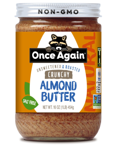 Once Again Natural Crunchy Almond Butter