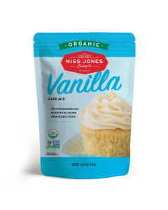 Miss Jones Baking Co. Organic Vanilla Cake Mix - Front view