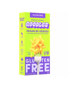 Goodles Mac & Cheese Gluten Free Vegan Be Heroes - Front view