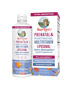 MaryRuth's Prenatal & Postnatal Multivitamin Orange Vanilla - Front view