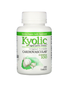 Kyolic Formula 100 Aged Garlic Yeast Free, 200 Tablets