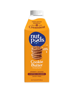 Nutpods Dairy-Free Cookie Butter Sweetened Creamer - Front view