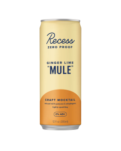 Recess Zero Proof Ginger Lime Mule Mocktail - Front view