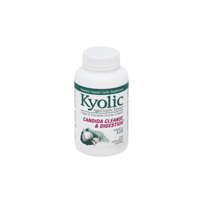 Kyolic Candida Cleanse And Digestion Formula 102, 200 Capsules