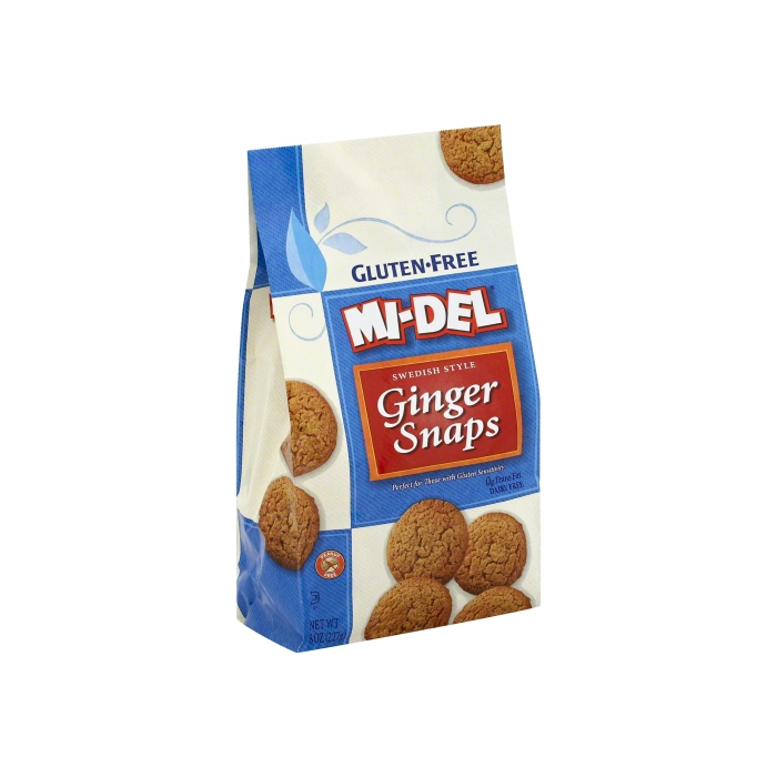 Mi-Del Gluten Free Ginger Snaps, 8 oz.