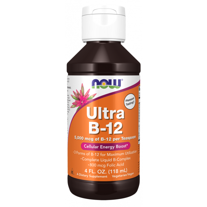 NOW Foods Ultra B-12 Liquid - 4 oz.