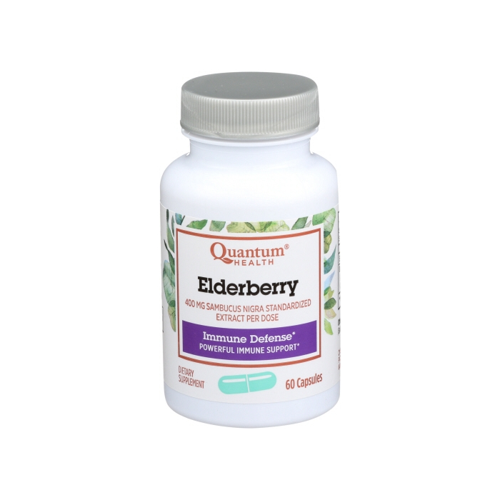 Quantum Elderberry Immune Defense Extract, 60 Capsules