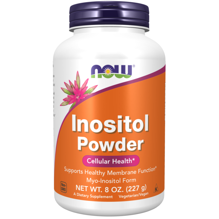 NOW Foods Inositol Powder Vegetarian - 8 oz.