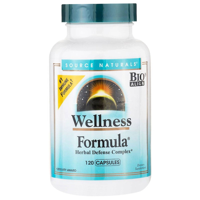 Source Naturals Wellness Formula, 120 Capsules