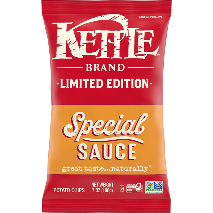 Kettle Brand Special Sauce Potato Chips - Front view