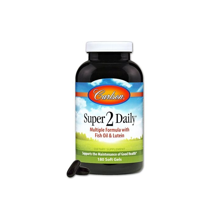 Carlson Super 2 Daily Multi, 180 Softgels